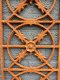 Cast iron window grill, raamrooster, smeedijzer, rust - 3 - Thumbnail