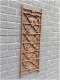 Cast iron window grill, raamrooster, smeedijzer, rust - 5 - Thumbnail