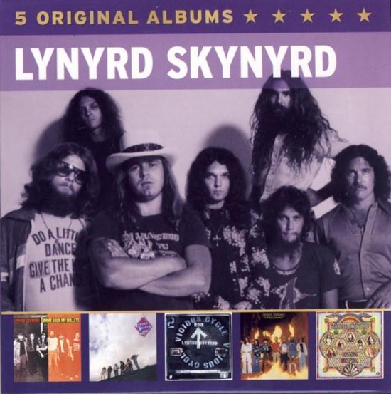 Lynyrd Skynyrd – 5 Original Albums (5 CD) Nieuw/Gesealed - nr. 1