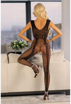 Catsuit Zwart - S/L - 2