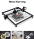 ZBAITU M37 FF80 10W CNC Laser Engraving Cutting Machine With - 3 - Thumbnail