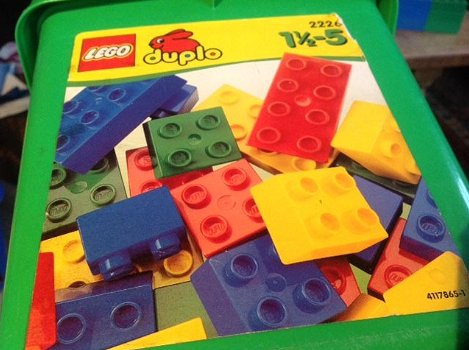 LEGO - DUPLO - in opbergbox, inhoud , zie foto - 0