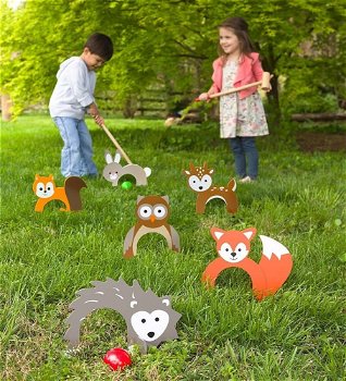 Mamamemo Croquet Forest Friends | speciaal4kids - 0