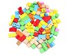 Houten blokken in een ton | met 100 gekleurde blokken - 0 - Thumbnail