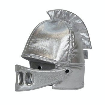 Ridderhelm zilver voor stokpaardjes - 0