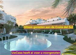 Uw eigen nieuwe Appartement aan de COSTA DEL SOL aan zee en met garageplek