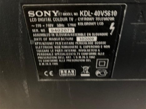 Sony lcd tv 40 inch - 1