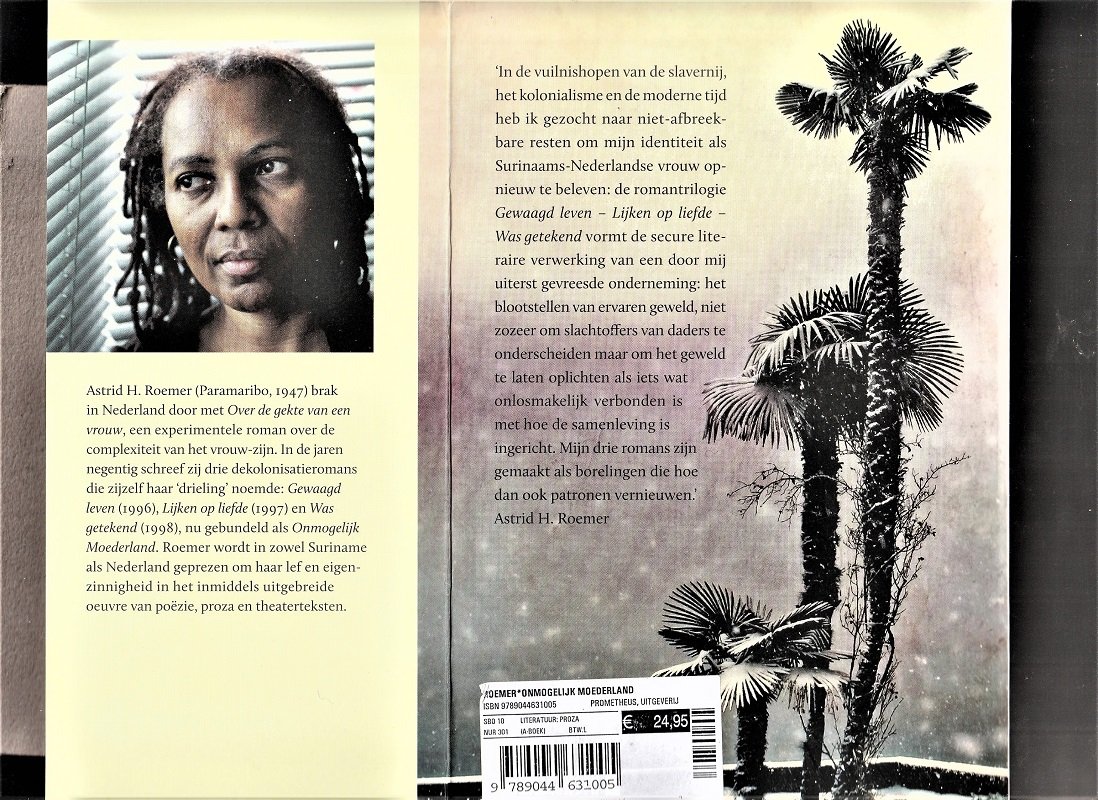 ONMOGELIJK MOEDERLAND - Surinaamse trilogie Astrid H. Roemer - Afbeelding 2