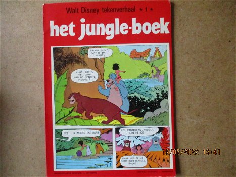 adv6479 walt disney tekenverhaal jungle boek - 0