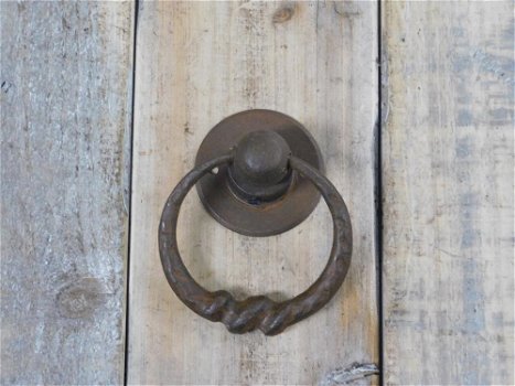 Rustieke ringen als deursluiter poortsluiter , deursluiter - 4