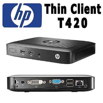 HP t420 Thin Client | DC 1Ghz SOC | 2GB DDR3 | 8GB MLC Flash - 0