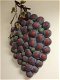 wanddecoratie XXL , wijn , druiven , druiventros metaal - 2 - Thumbnail