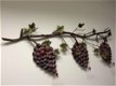 Wijntak , druif , 3 kapstokhaken , druiven , kapstok ,kado - 7 - Thumbnail