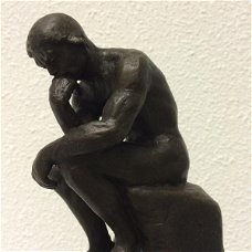Denker, Auguste Rodin , beeldhouwwerk , kado