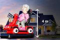 Sarah pop op scootmobiel te huur, landelijke bezorging mogelijk - 0 - Thumbnail