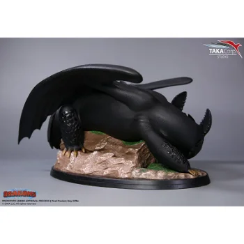 Taka Corp How To Train Your Dragon PVC Statue 1/8 Toothless - 4