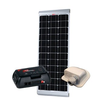 NDS SOLENERGY 100W Zonnepaneel SET + SC320M - 0