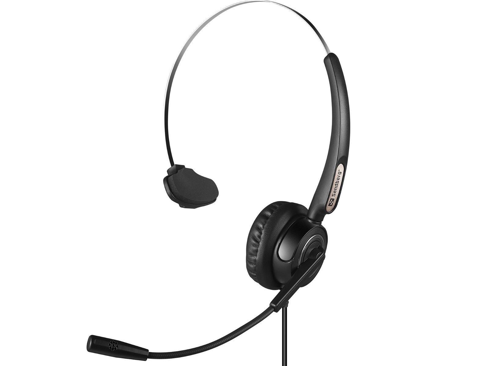USB+RJ9/11 Headset Pro Mono - Afbeelding 2