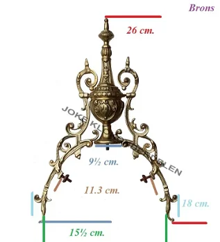 = Klokstel ornament = 42902 - 1