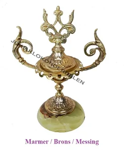 = Klokstel ornament = oud =44678