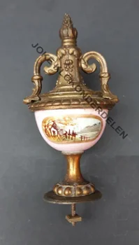 = Klokstel ornament = oud =44970 - 2