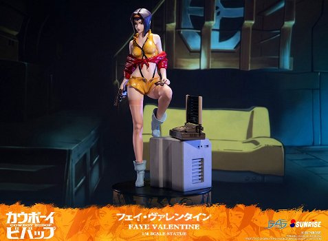 First 4 Figures Cowboy Bebop Faye Valentine Statue - 1