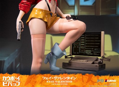 First 4 Figures Cowboy Bebop Faye Valentine Statue - 5