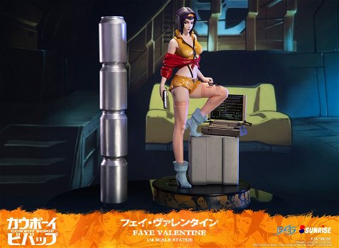 First 4 Figures Cowboy Bebop Faye Valentine Statue - 6