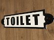 Toilet bord , wc aanduiding , wc , kado , exl - 3 - Thumbnail