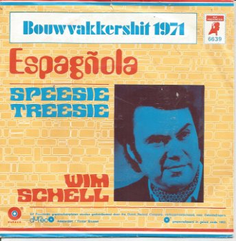 Wim Schell – Espagñola (1971) - 0