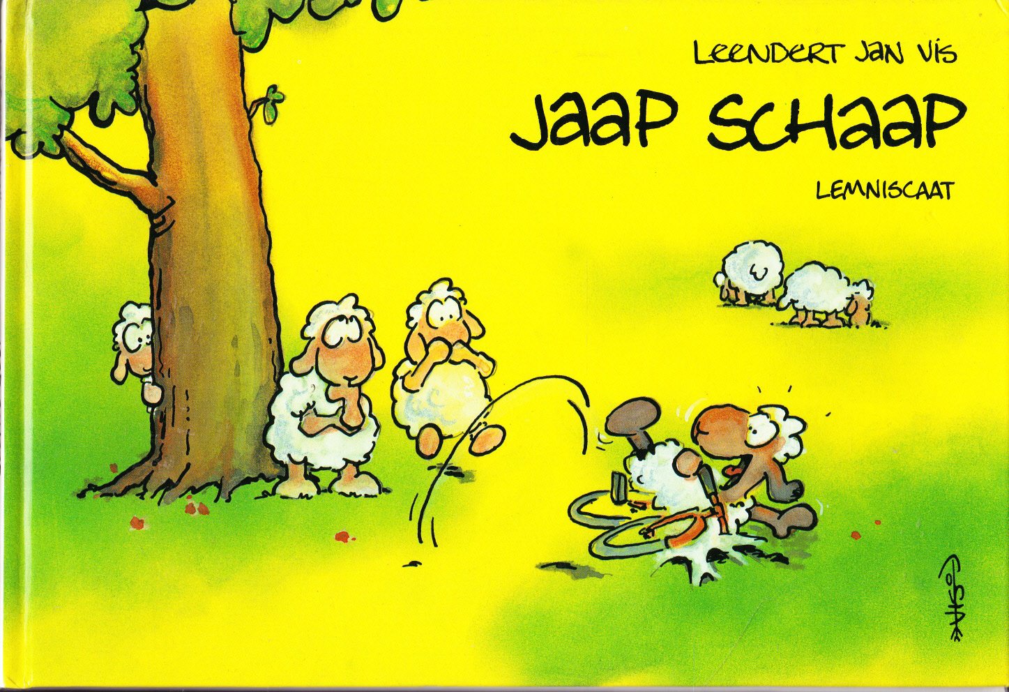JAAP SCHAAP, EEN KIP TELT, VOOR JOU, OP DE BOERDERIJ - Leendert Jan Vis **GERESERVEERD** - nr. 1