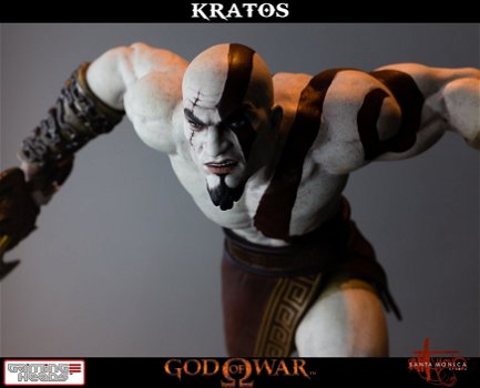 Gaming Heads God of War Statue 1/4 Lunging Kratos - 2