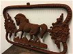 muurdecoratie , paard , wandornament ,tuindeco - 0 - Thumbnail
