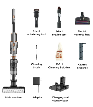 JIMMY HW10 Cordless 3-in-1 Wet/Dry Vacuum & Washer - 7