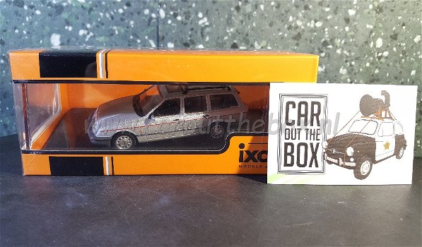 Ford Sierra Chia Estate zilver 1/43 Ixo V687 - 4