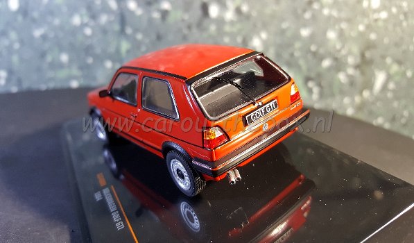 VW Golf GTI 1984 rood 1/43 Ixo V690 - 2