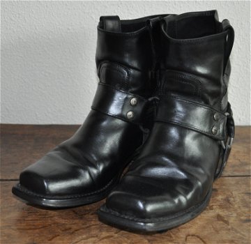 Sendra laarzen western boots kort zwart maat 36 - 0