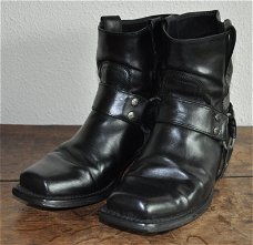 Sendra laarzen western boots kort zwart maat 36