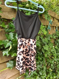 Cami jumpsuit luipaardprint