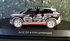 Audi Q4 e-tron prototype 1/43 dealer model