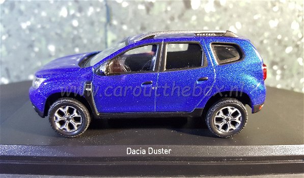 Dacia Duster 2020 blauw 1:43 Norev - 0