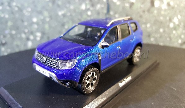 Dacia Duster 2020 blauw 1:43 Norev - 1