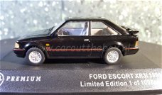 Ford Escort XR3i 1990 zwart 1/43 Triple 9