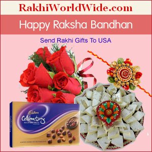 Express Delivery Rakhi Gifts Hamper to United States - 0