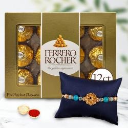 Express Delivery Rakhi Gifts Hamper to United States - 1