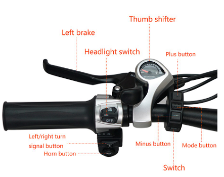 CMACEWHEEL X26 10Ah Dual Battery 48V 750W Folding Moped Elec - 3