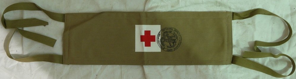 Armband / Band, Inspectie Geneeskundige Dienst, KL - KLu, jaren'70/'80.(Nr.2) - 0