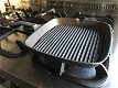 gietijzeren grill pan, ouderwetse topkwaliteit , grillpan - 1 - Thumbnail