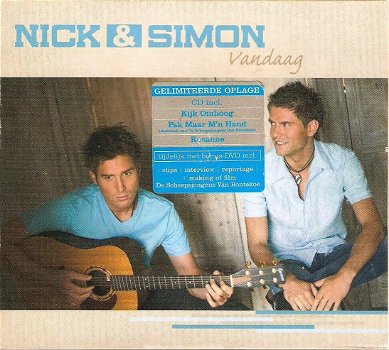 CD + DVD - Nick&Simon - Vandaag - 0