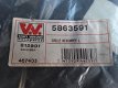 VW Golf VI Grille Van Wezel 5863591 - 2 - Thumbnail